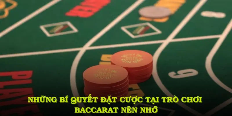 Bí quyết chơi Baccarat tại BJ88