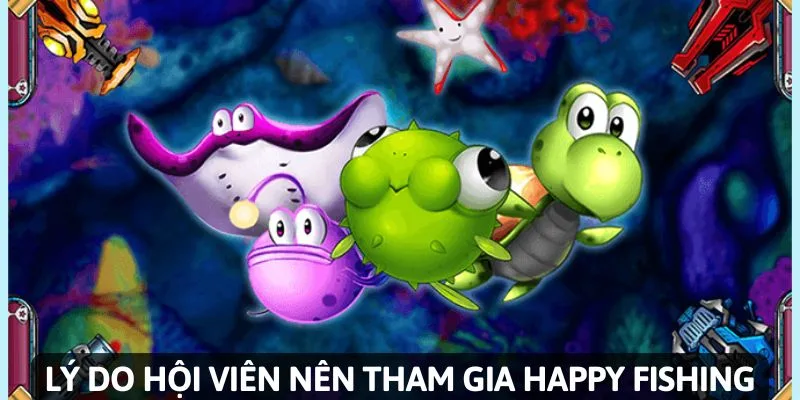 Tính năng nổi bật của trò Happy Fishing